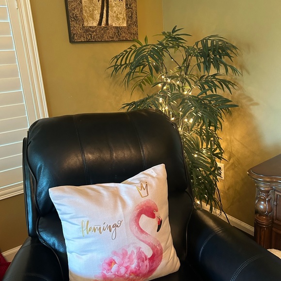 NEW Flamingo throw pillow pillowcase only - Picture 8 of 8